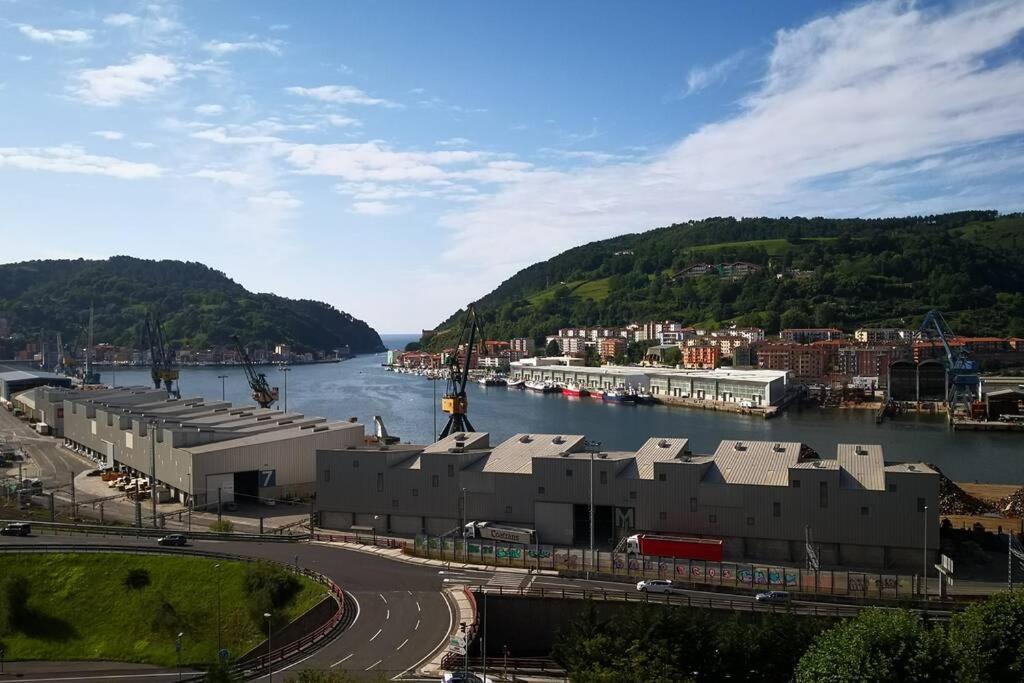 Apto Con Vistas A Bahia De Pasajes, A 10 Min Del Centro De San Sebastian 레소 외부 사진