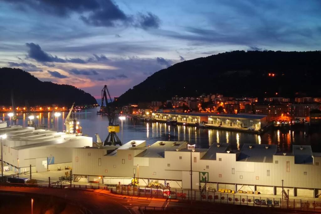 Apto Con Vistas A Bahia De Pasajes, A 10 Min Del Centro De San Sebastian 레소 외부 사진
